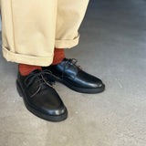 4-4019｜Wool Rubber Free Plain Socks