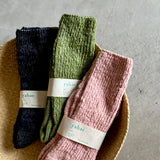 4-1006｜"Garabou" Organic Cotton Slipper Socks