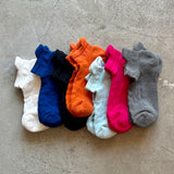 4-1005｜Organic Cotton Pile Sole Sneaker Socks