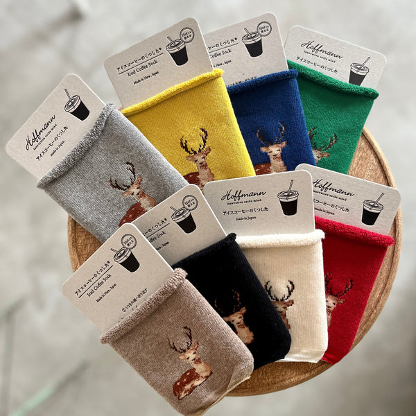 6-1003｜アイスコーヒーのくつした 鹿Ver. – yahae kiyosumi