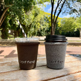 6-1012｜Organic Cotton Iced Coffee Sock - Coffee