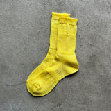 5-5011｜Linen Moss Stitch "PLOOT" Socks