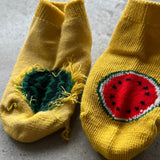 5-5013｜Organic Cotton Watermelon Pattern Socks For Baby