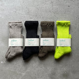 4-2012｜Linen sandal socks