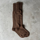 Baby Alpaca Fine Gauge Knee Socks｜7-5033