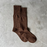 Baby Alpaca Fine Gauge Socks｜7-5032