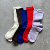 4-4039｜Wool Mid-Gauge Ribbed Socks