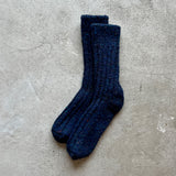 4-4029｜Recycled Wool Organic Cotton Low Gauge Socks
