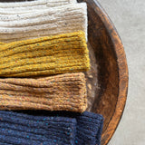 4-4029｜Recycled Wool Organic Cotton Low Gauge Socks