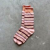 4-4038｜Wool Fair Isle Socks