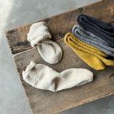 4-4036｜Silk Organic Cotton Pile Socks