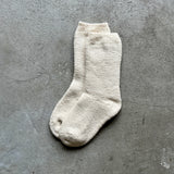 4-4036｜Silk Organic Cotton Pile Socks