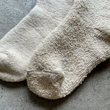 4-4036｜Silk Organic Cotton Pile Socks