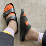 4-4027｜Wool Pile Sole Socks