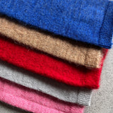 4-4030｜Mohair Wool Silk Warmer