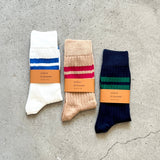 5-5001｜Cotton Line Rib Socks