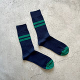 5-5001｜Cotton Line Rib Socks