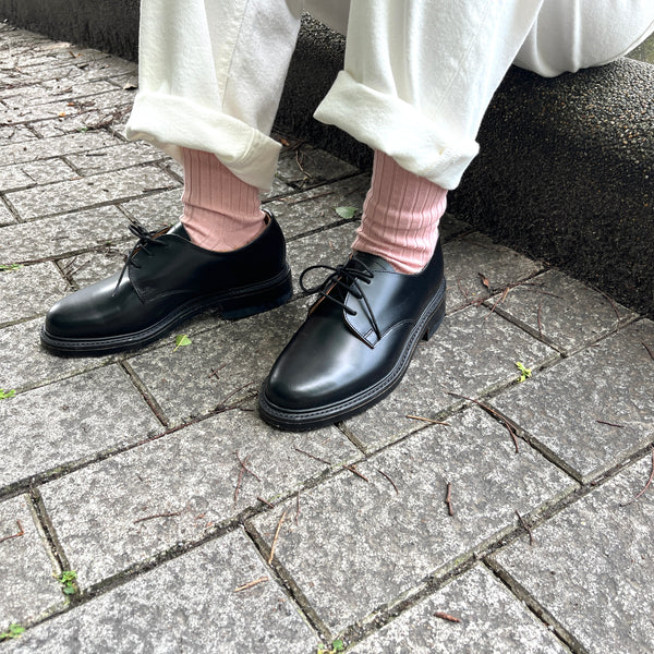 4-1002｜Organic Cotton Ribbed Socks