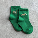 5-1600 | Baby deer and deer cracker socks