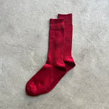 4-1002｜Organic Cotton Ribbed Socks