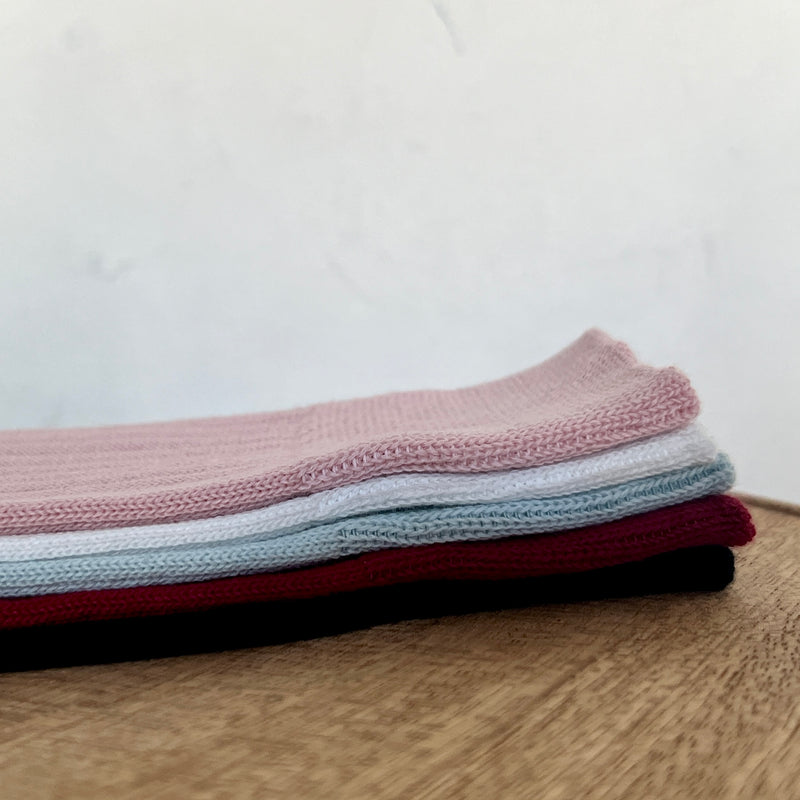 4-1002｜Organic Cotton Ribbed Socks