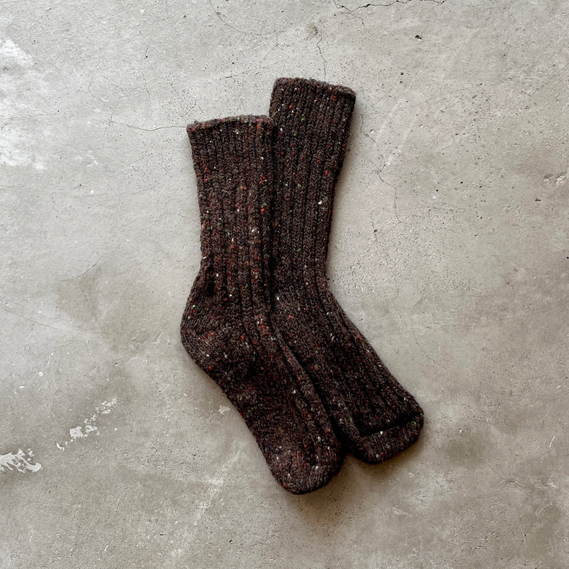 4-4012｜Recycled Wool Low Gauge Socks