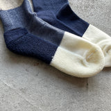 4-4010｜Wool Organic Cotton Yak Pile Soles Socks