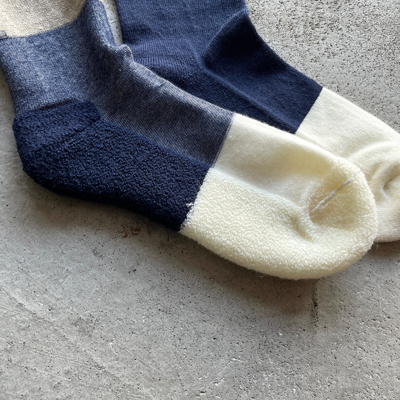 4-4010｜Wool Organic Cotton Yak Pile Soles Socks