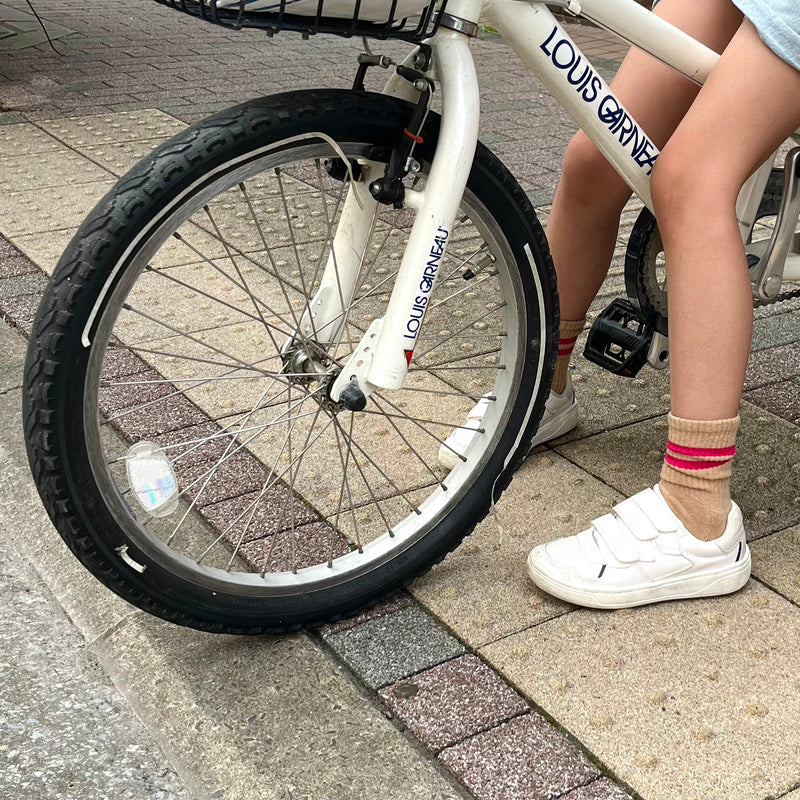 5-5000｜Cotton Line Rib Socks-Kids