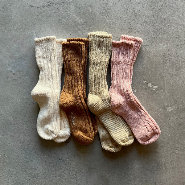 Organic Cotton Low Gauge Socks｜7-5002
