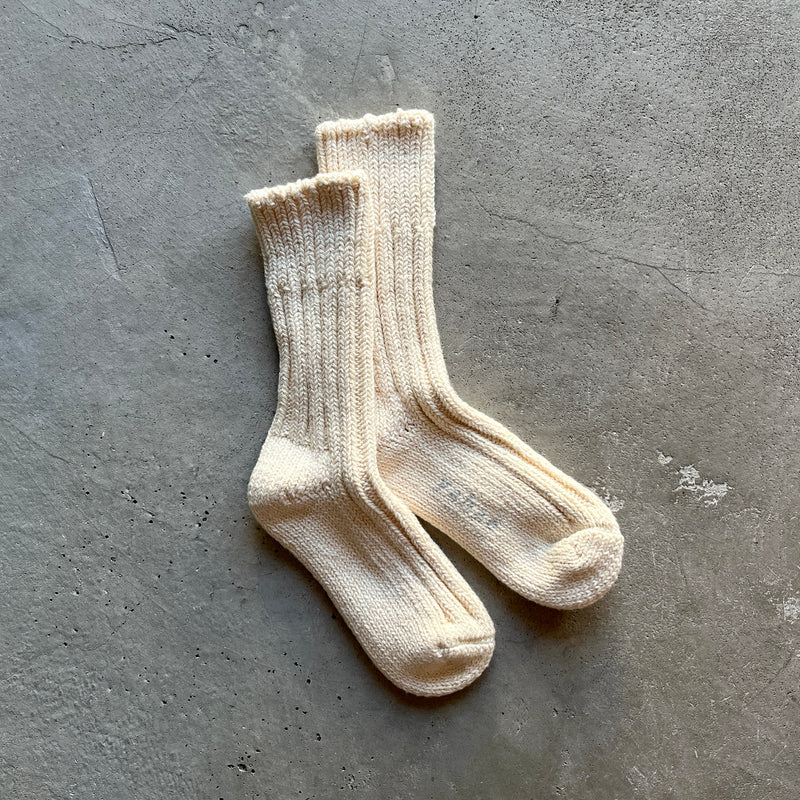Organic Cotton Low Gauge Socks｜7-5002