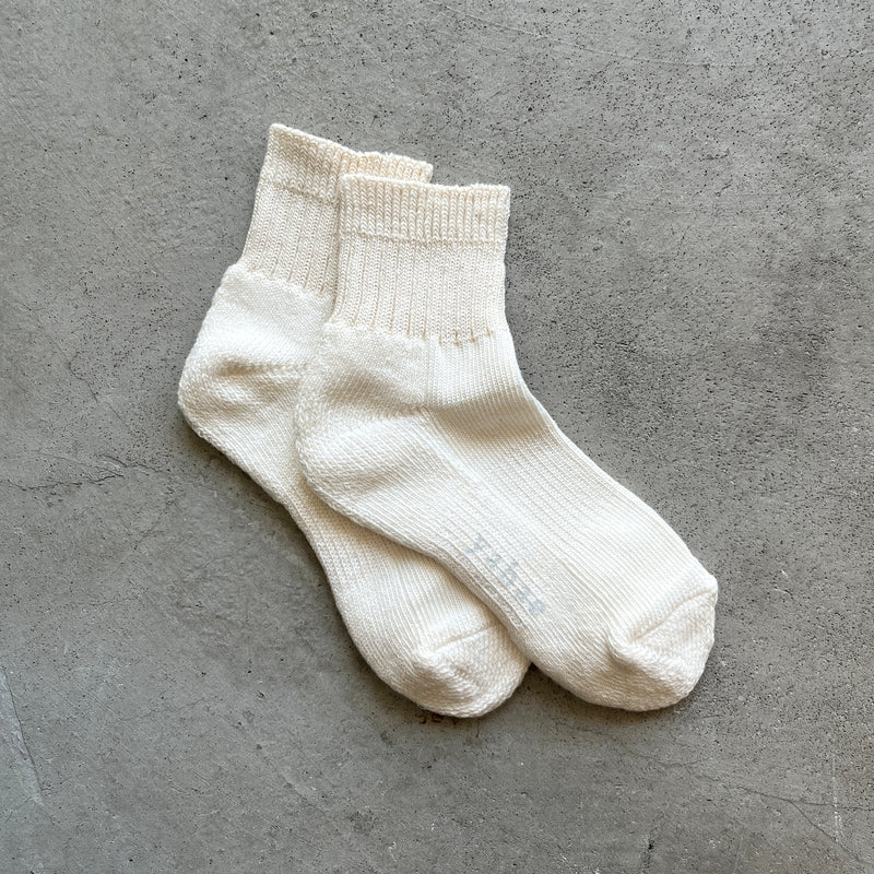 Organic Cotton Ankle Pile Socks｜7-5004