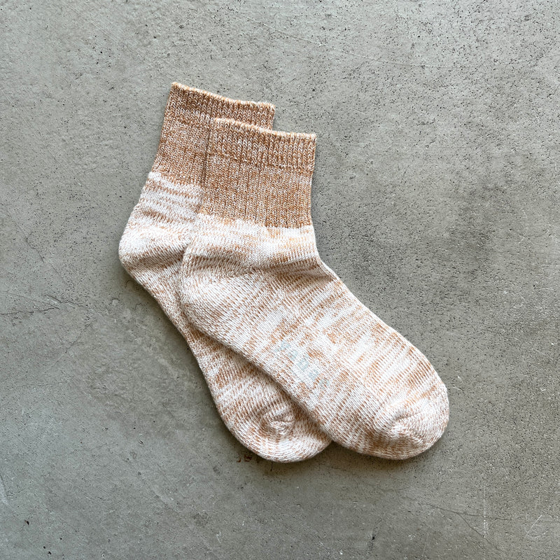 Organic Cotton Ankle Pile Socks｜7-5004