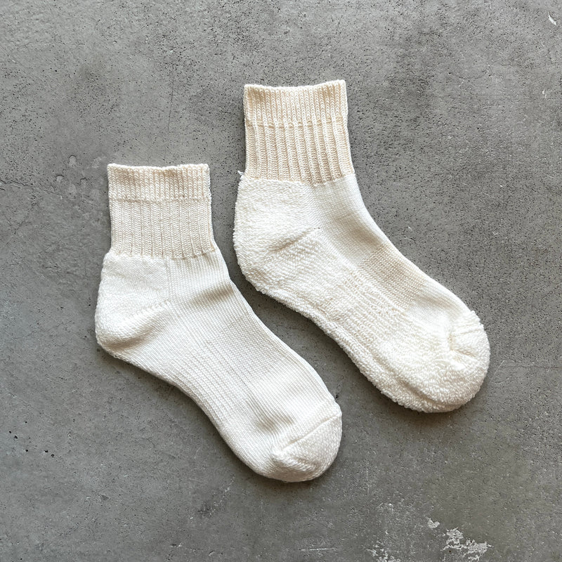 Organic Cotton Ankle Pile Socks｜7-5004