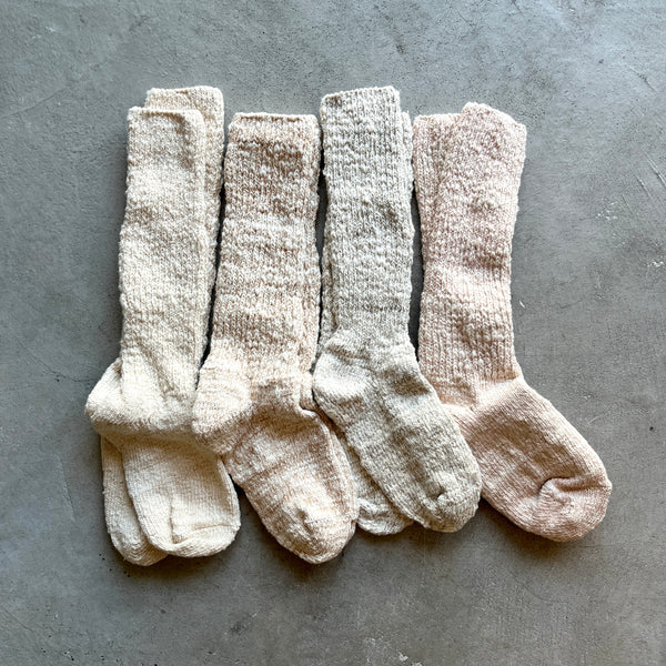 "Garabou" Organic Cotton Slipper Socks｜7-6000