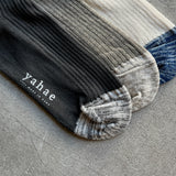 Organic Cotton 100% Ribbed Socks｜7-5007