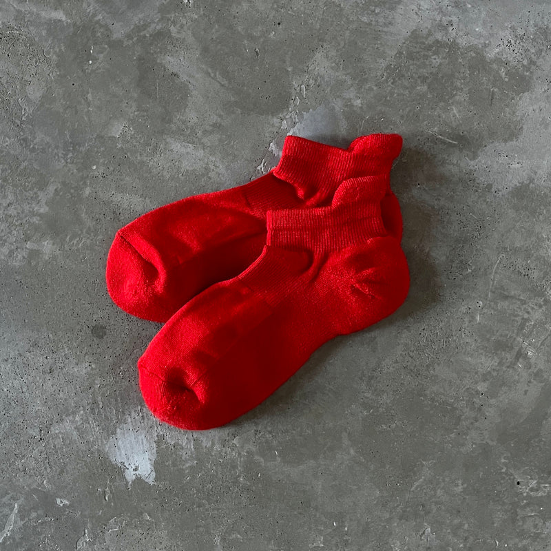 9-1125｜Wool pile sole short socks