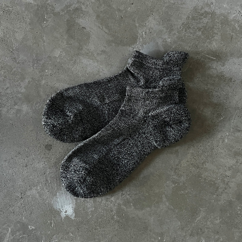 9-1125｜Wool pile sole short socks