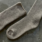 8-0041｜Supima x Yak pile socks
