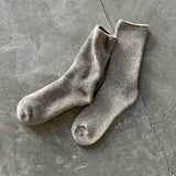 8-0041｜Supima x Yak pile socks
