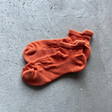 4-1005｜Organic Cotton Pile Sole Sneaker Socks