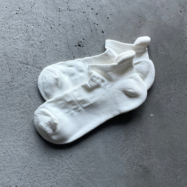 4-1005｜Organic Cotton Pile Sole Sneaker Socks