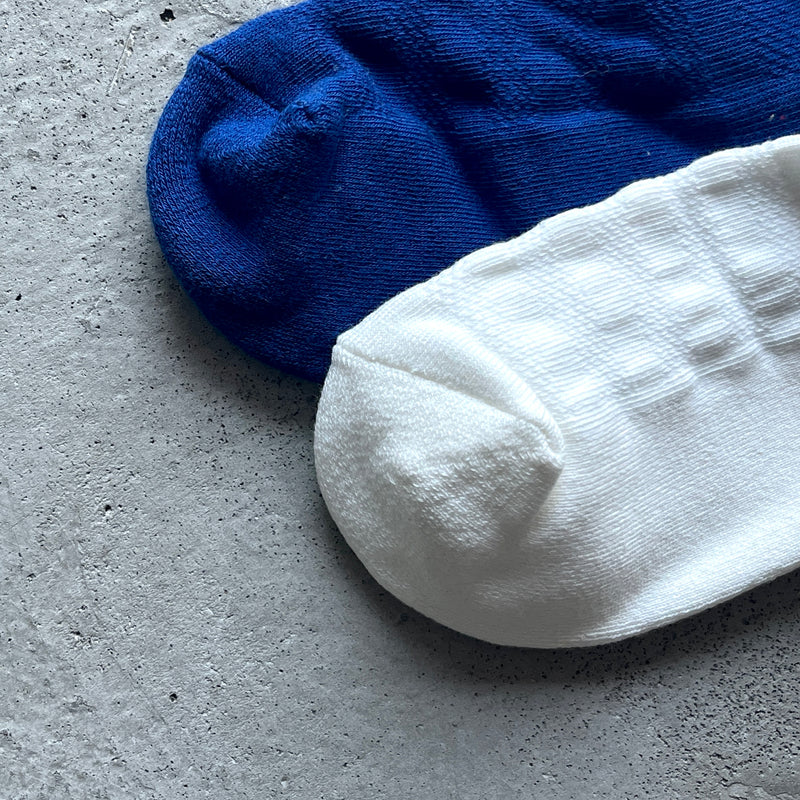 4-1005｜Organic Cotton Pile Sole Sneaker Socks