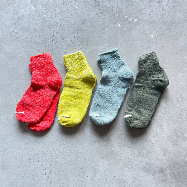 4-1007｜"Garabou" Organic Cotton Ankle Socks