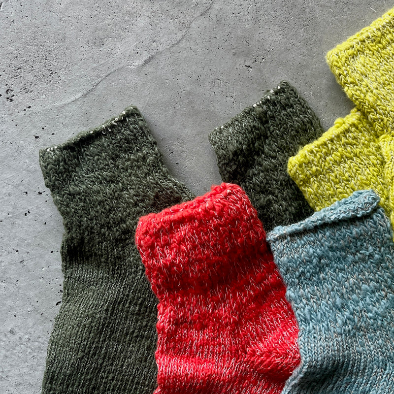 4-1007｜"Garabou" Organic Cotton Ankle Socks