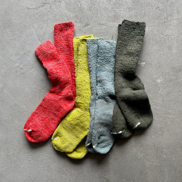 4-1006｜"Garabou" Organic Cotton Slipper Socks