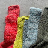4-1006｜"Garabou" Organic Cotton Slipper Socks