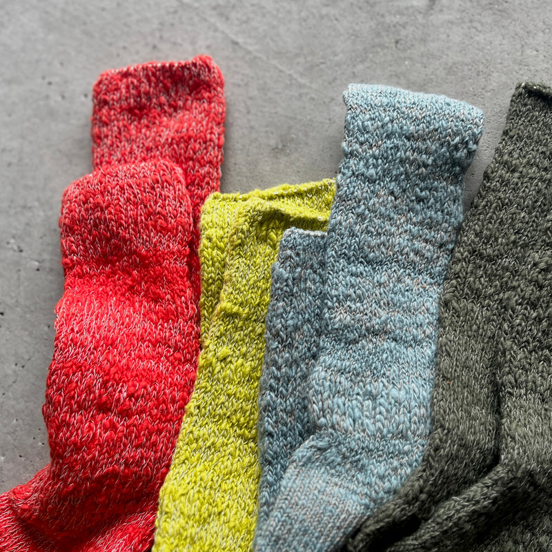 4-1006｜"Garabou" Organic Cotton Slipper Socks