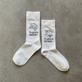 4-2004｜Organic Cotton Bird Pattern Socks