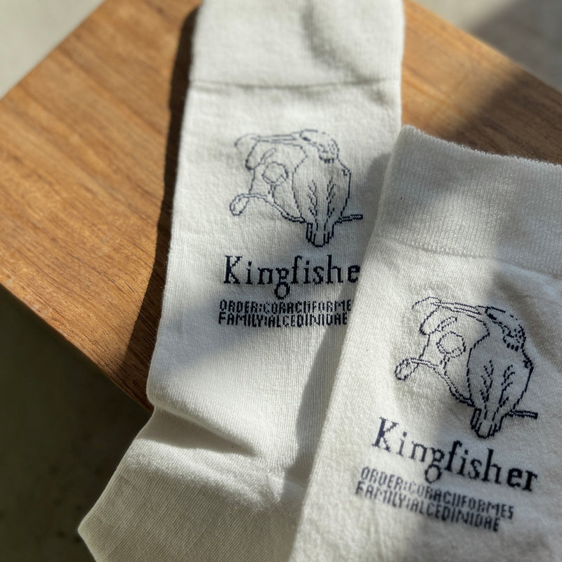 4-2004｜Organic Cotton Bird Pattern Socks
